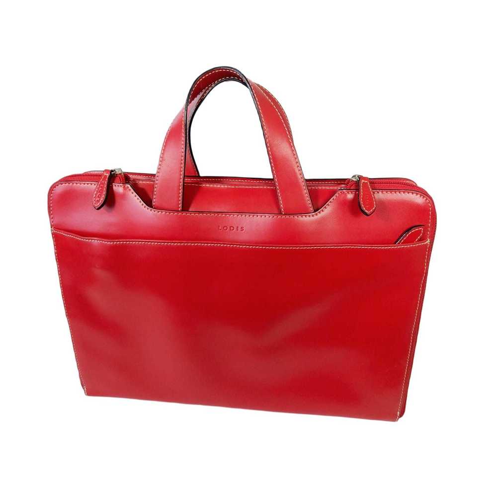 Lodis Audrey Brera Briefcase Red Laptop Women 15in Tote Bag